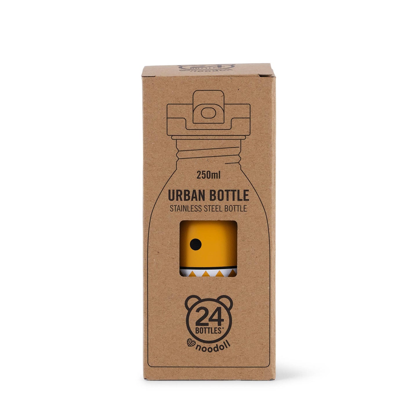 Trinkflasche - Ricemon Monster - Braun