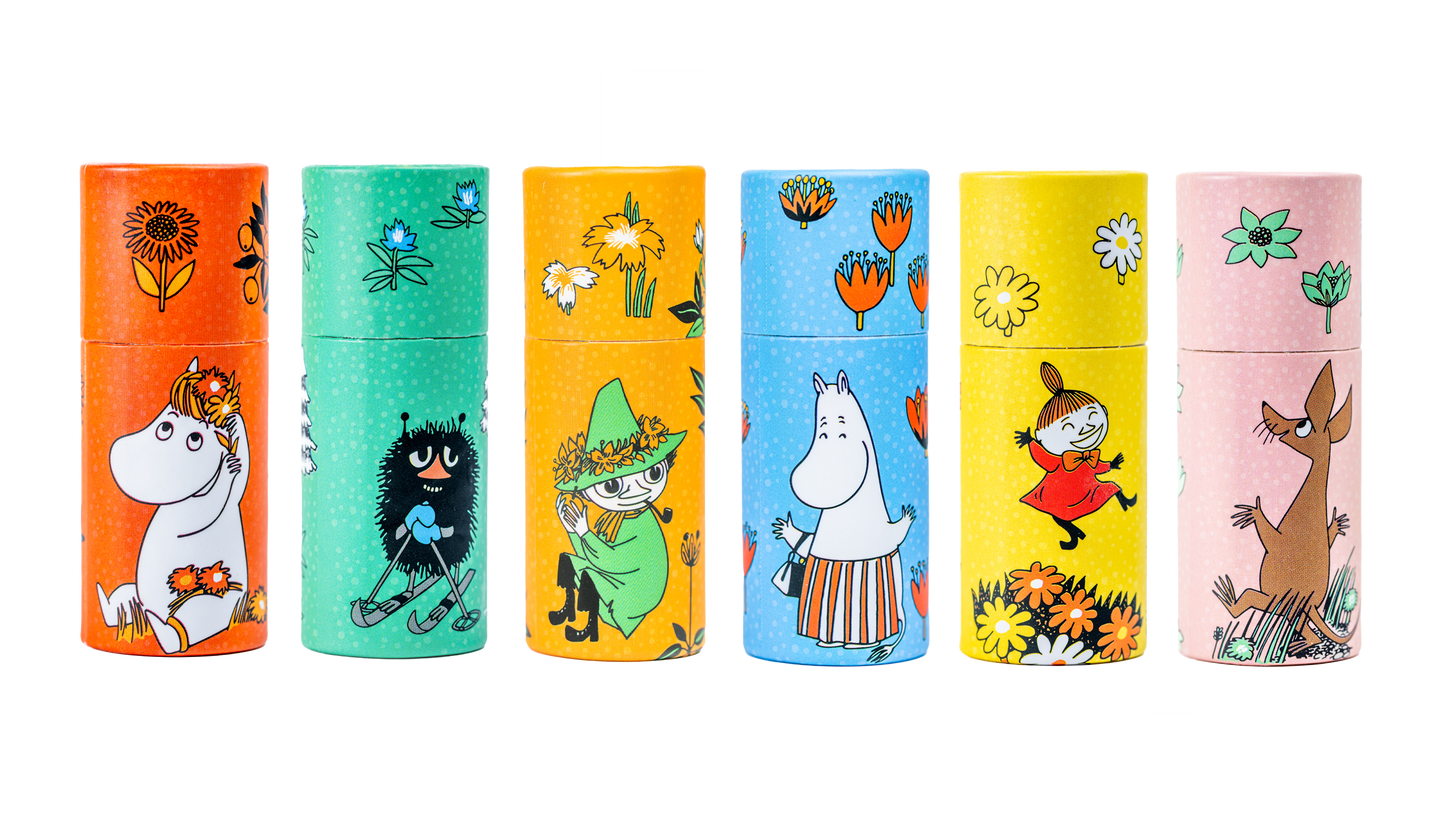 Moomin von G&L - Lippenbalsam aus Bienenwachs mit Minzgeschmack