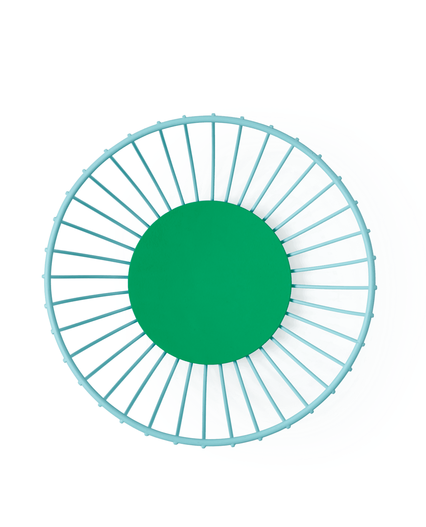 O C T A E V O - Iris Drahtkorb: Helles Blau