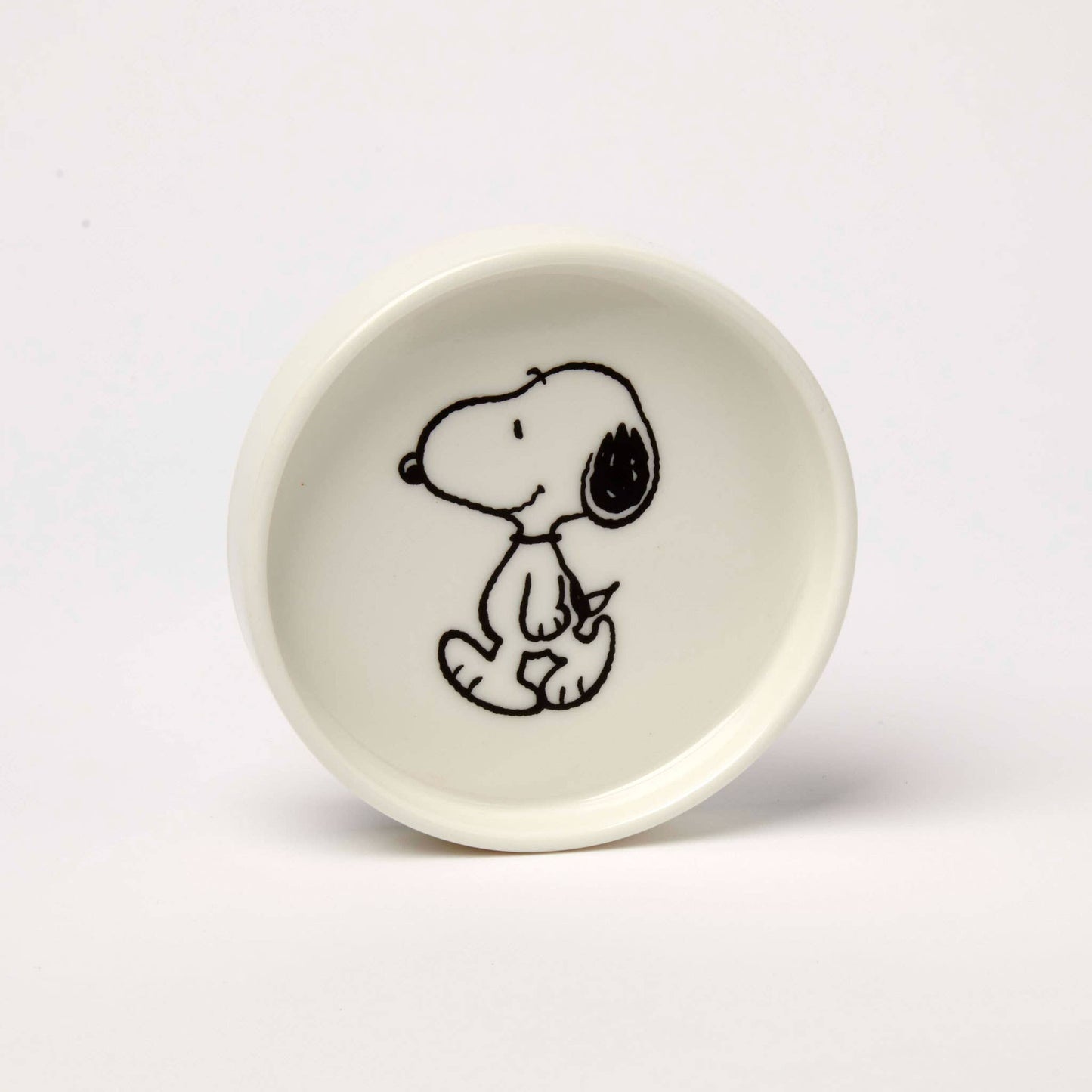 Runde Schmuckschale mit Erdnüssen, Snoopy Walk