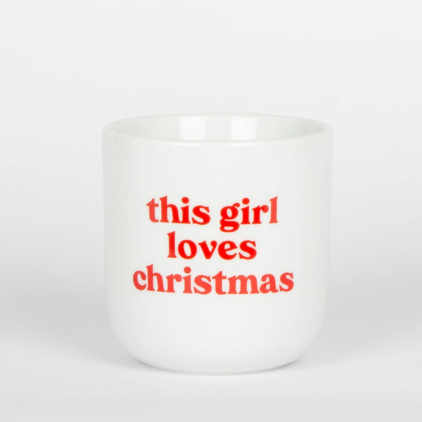 Becher Christmas Girl