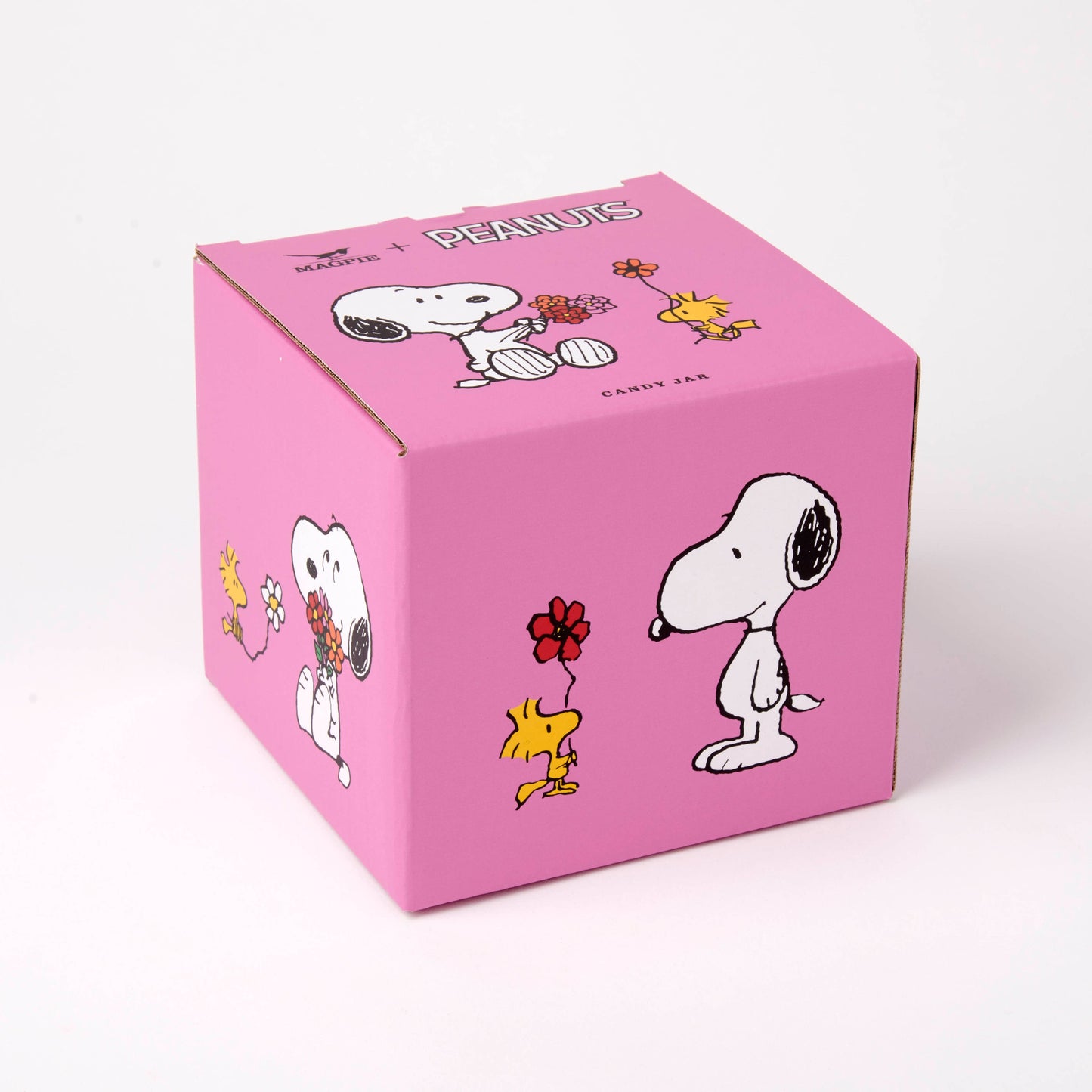 Peanuts Bonbondose „Love is in Bloom“ mit Snoopy und Woodstock