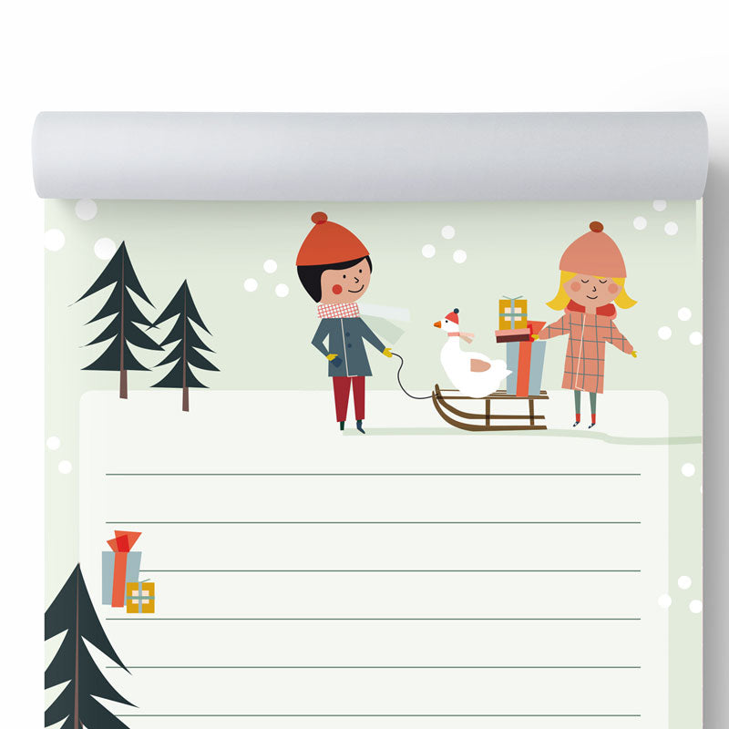 life is delicious - Briefpapier Weihnachten