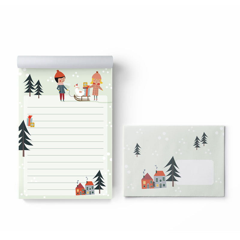 life is delicious - Briefpapier Weihnachten