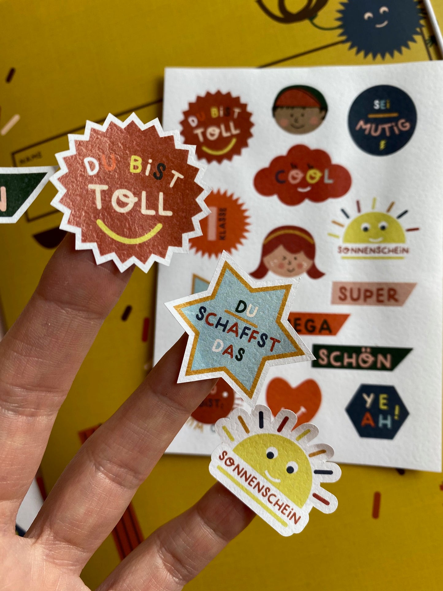 life is delicious - "Mut mach" Sticker