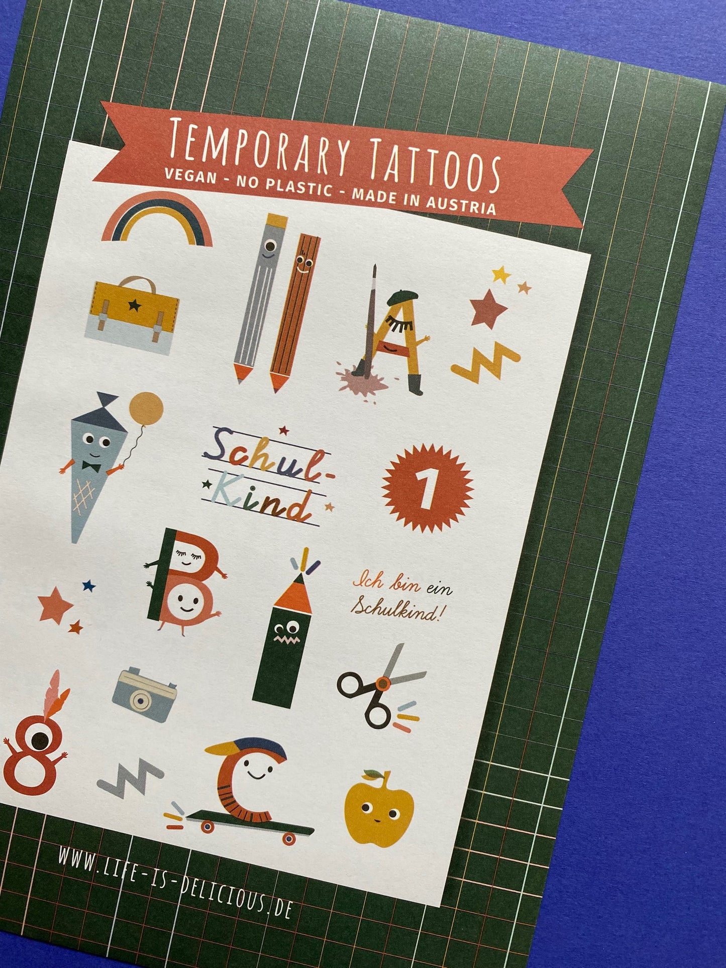 life is delicious - Tattoos "Einschulung"