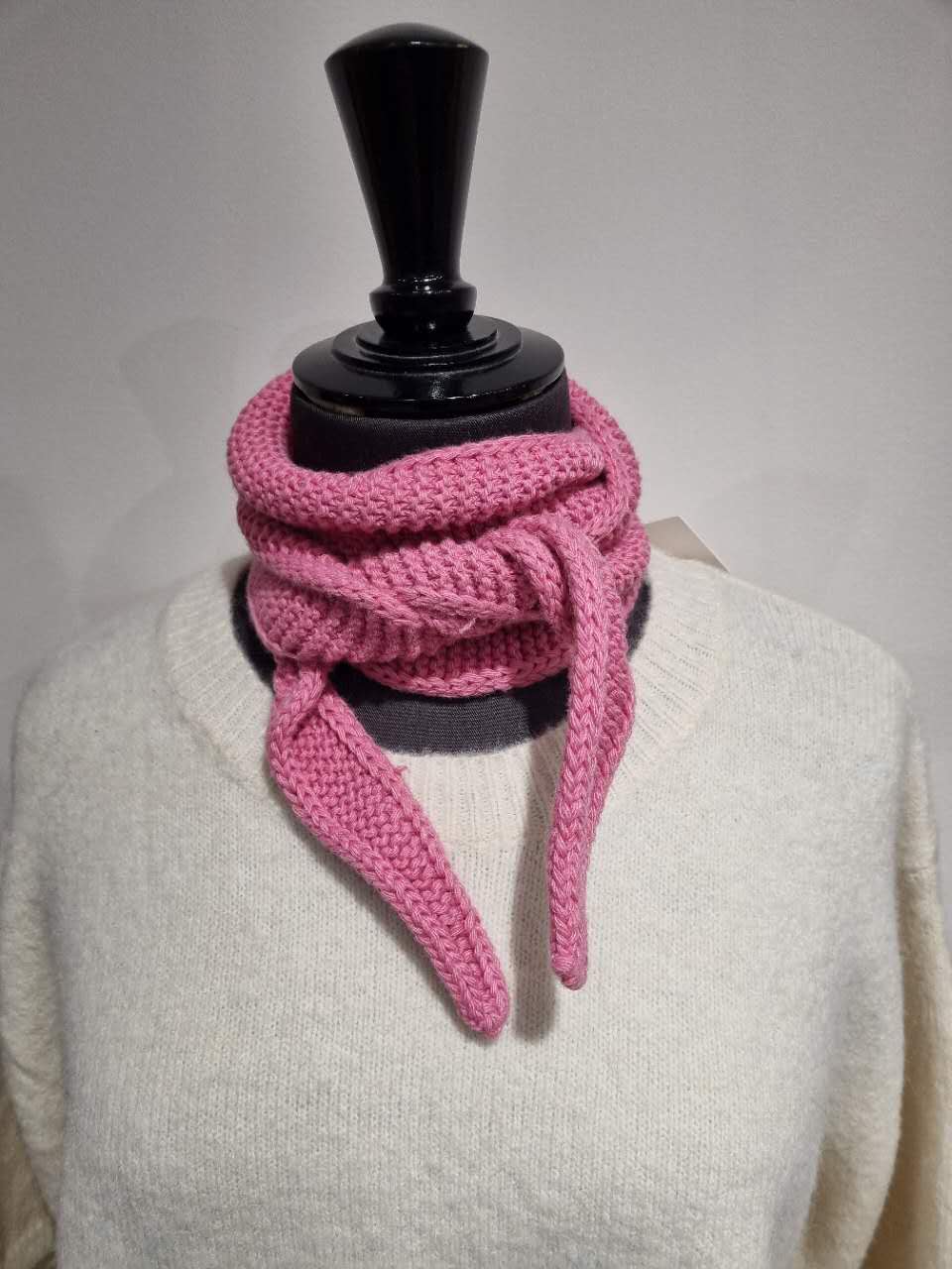 Kleiner "Sophie-Schal": Rosa