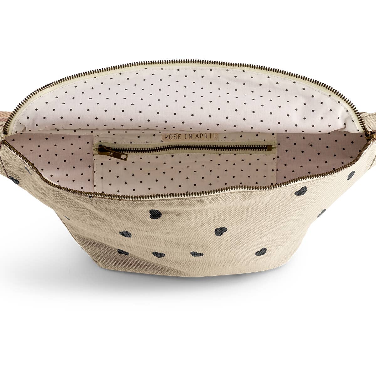 Rose in April - Bum Bag: SAND / HERZ
