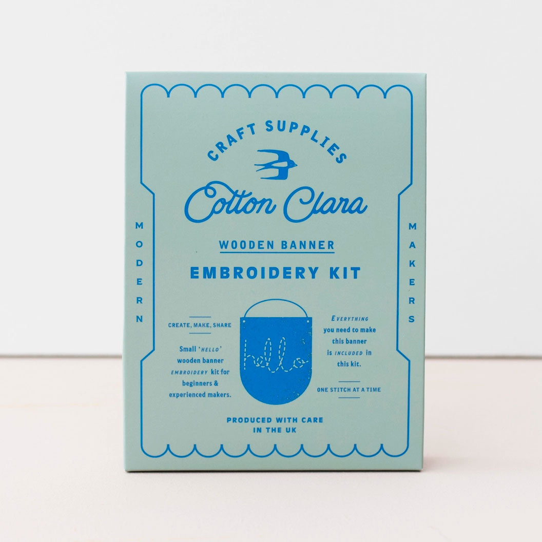 Cotton Clara/ Hello Stickbrett-Set