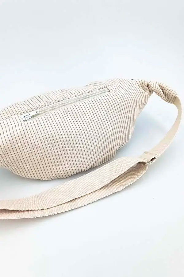 Homonoia Paris – Bum Bag, Ecru Cord