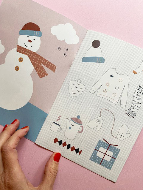 life is delicious - Malbuch "Winterspaß"