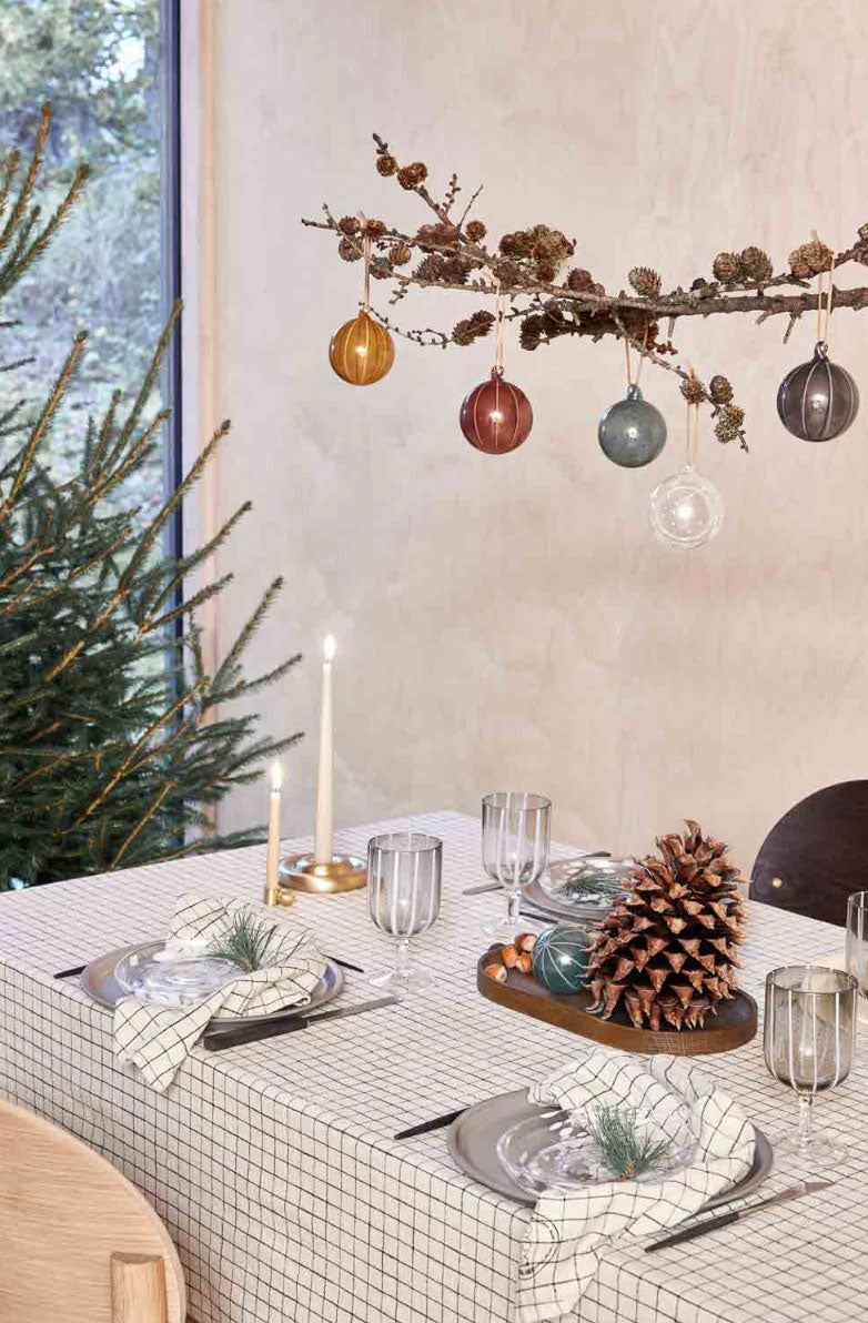 OYOY - Weihnachtskugel "Jade" Punkte