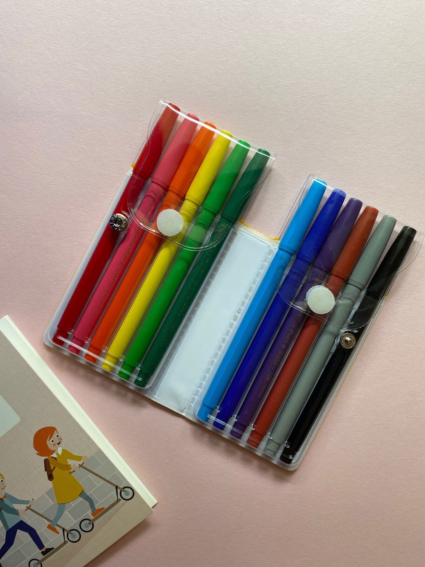 Pentel – Fasermaler- 12er Set