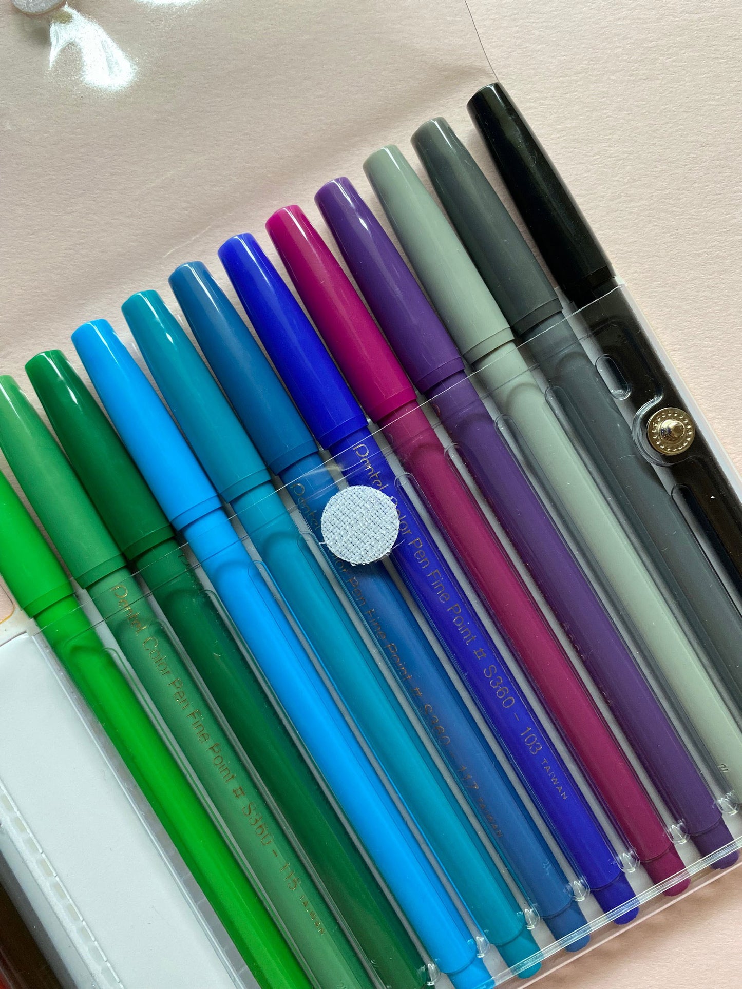 Pentel – Fasermaler- 24er Set
