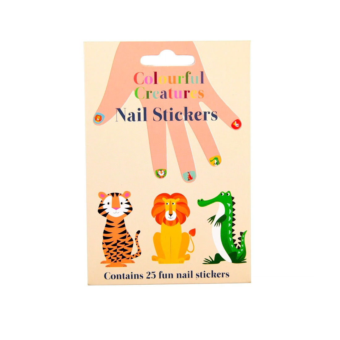 Rex London - Nail Sticker - Bunte Kreaturen (25er Set)