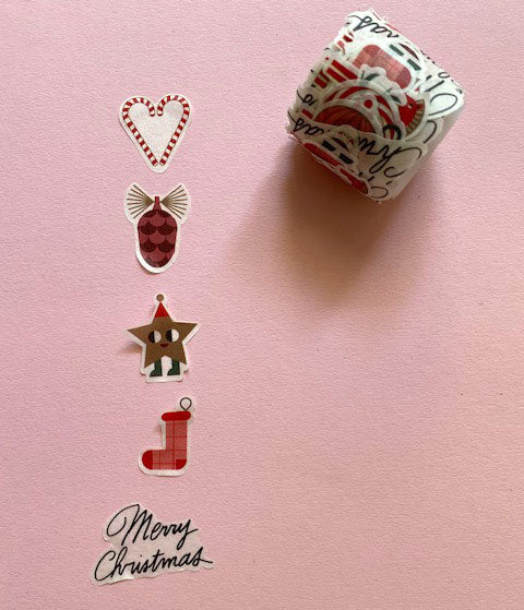 Rico/ Washi Sticker Christmas 200 Stück