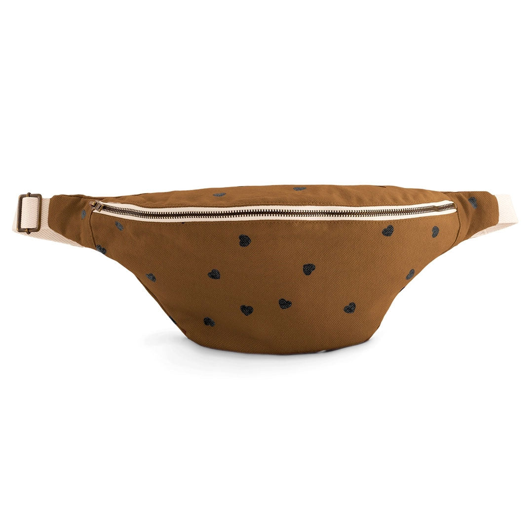 Rose in April – Bum Bag, Herzen braun