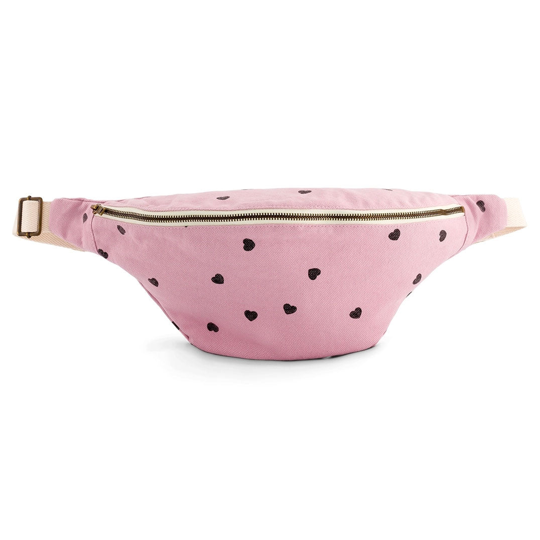 Rose in April – Bum Bag, Herzen rosa