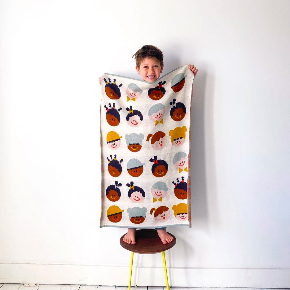 Sophie Home - Babydecke aus Baumwollstrick - Gaia Stella Kids