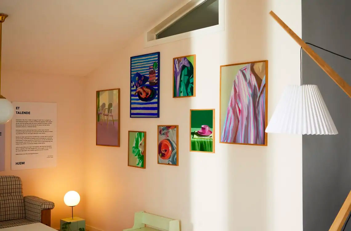 Artprint "Waiting room" 30 x 40 cm by Misfitting Things