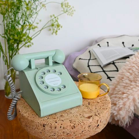 Kiko+ / Retro-Telefon aus Holz | mint