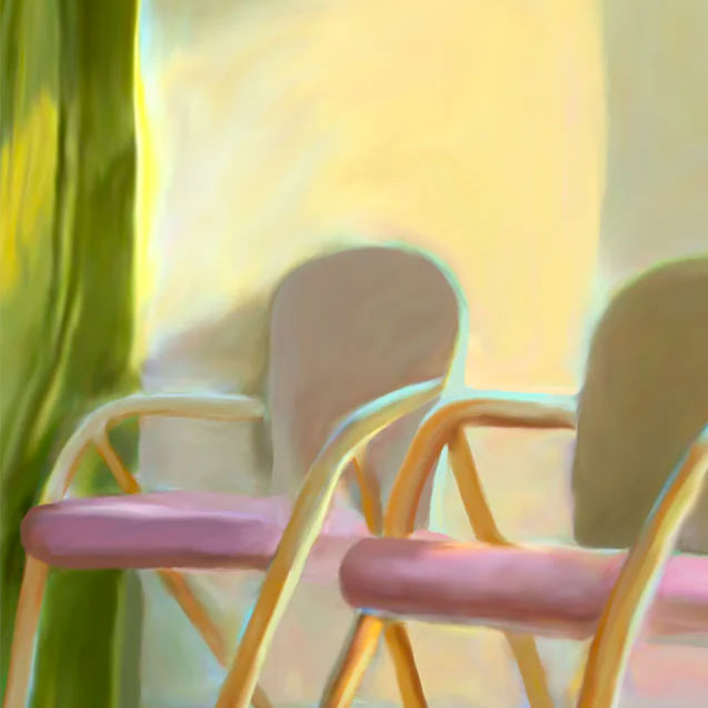 Artprint "Waiting room" 30 x 40 cm by Misfitting Things