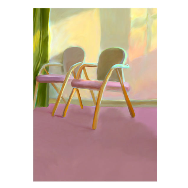 Artprint "Waiting room" 30 x 40 cm by Misfitting Things