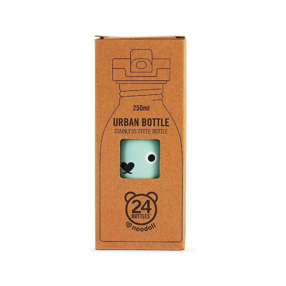 noodoll – Blue Bear Trinkflasche