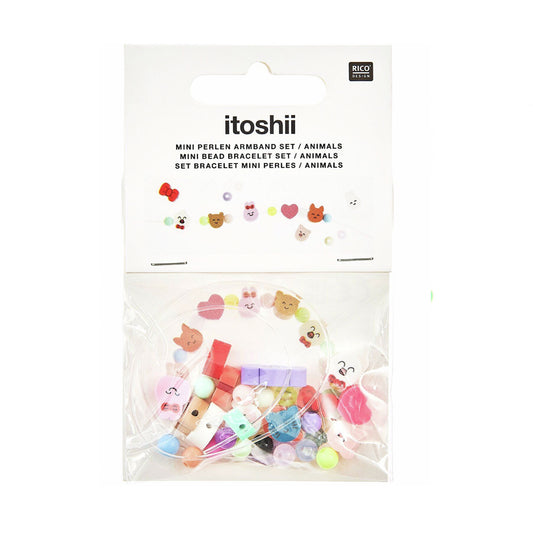 Rico Design - MINI PERLEN ARMBAND SET CHINGU ANIMALS
