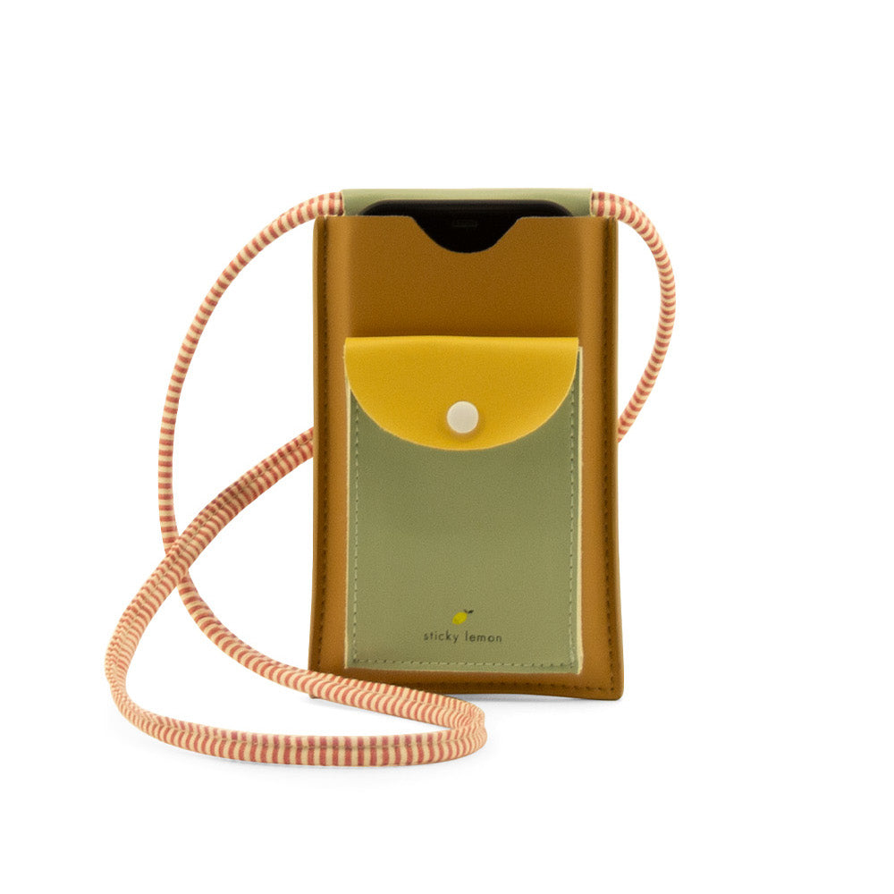 Sticky Lemon – Handytasche, XL, khaki green