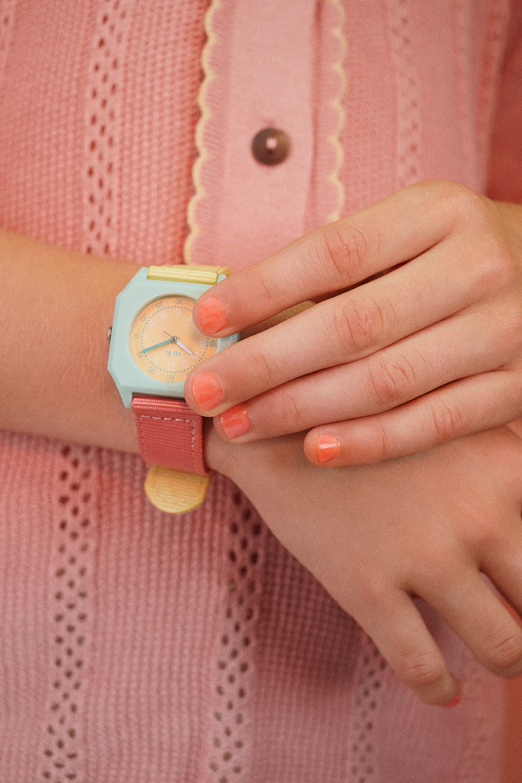 mini kyomo – Armbanduhr, Bubble Gum