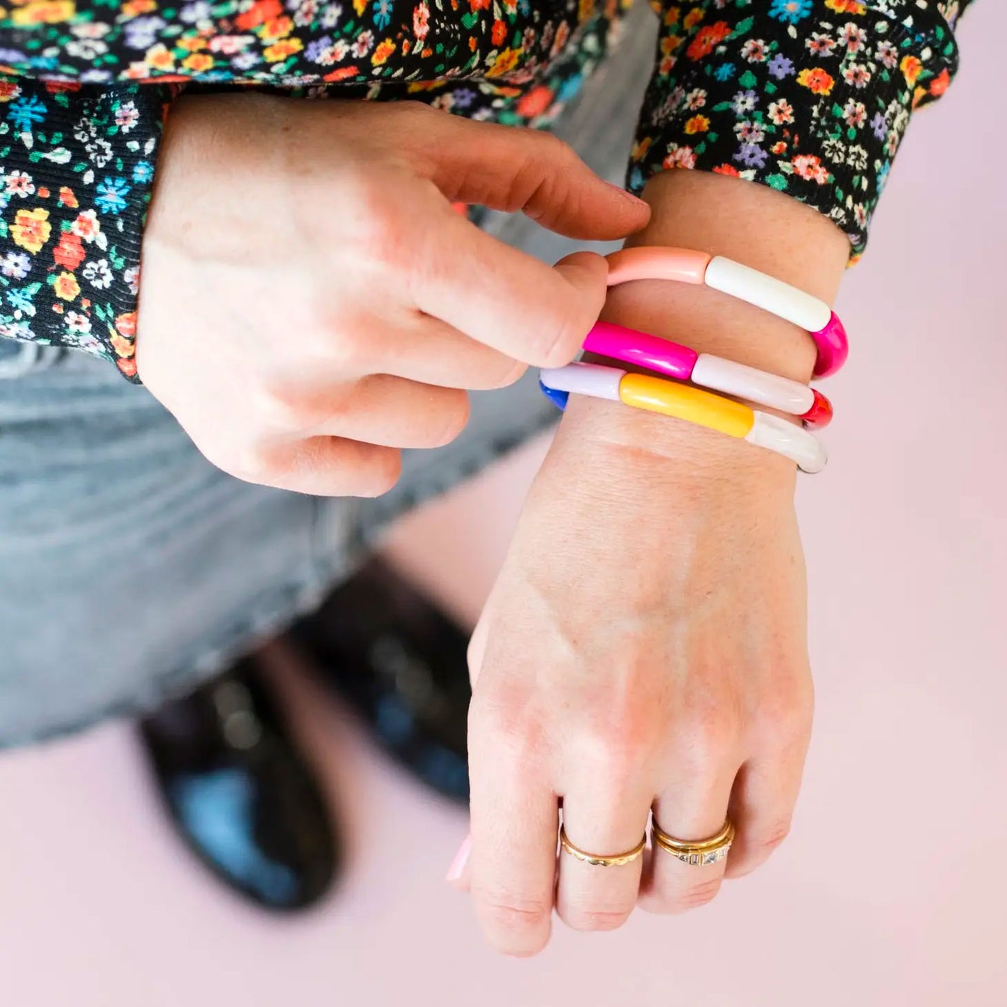Cotton Clara/ DIY-Set für Perlenarmbänder