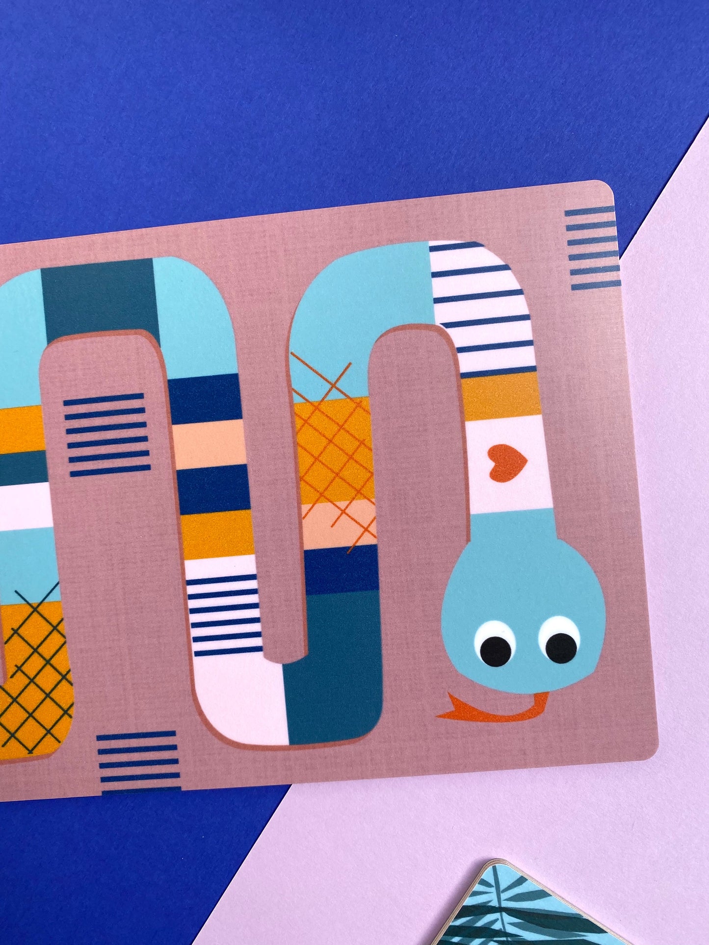 Frühstücks-Brettchen "Mr Snake", life is delicious