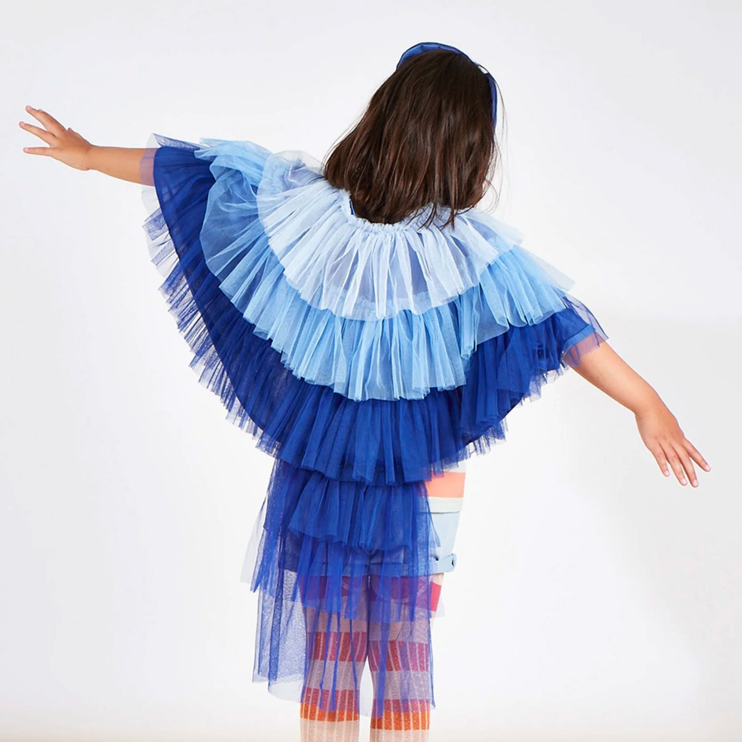 meri meri/ Verkleidungsset – blauer Vogel