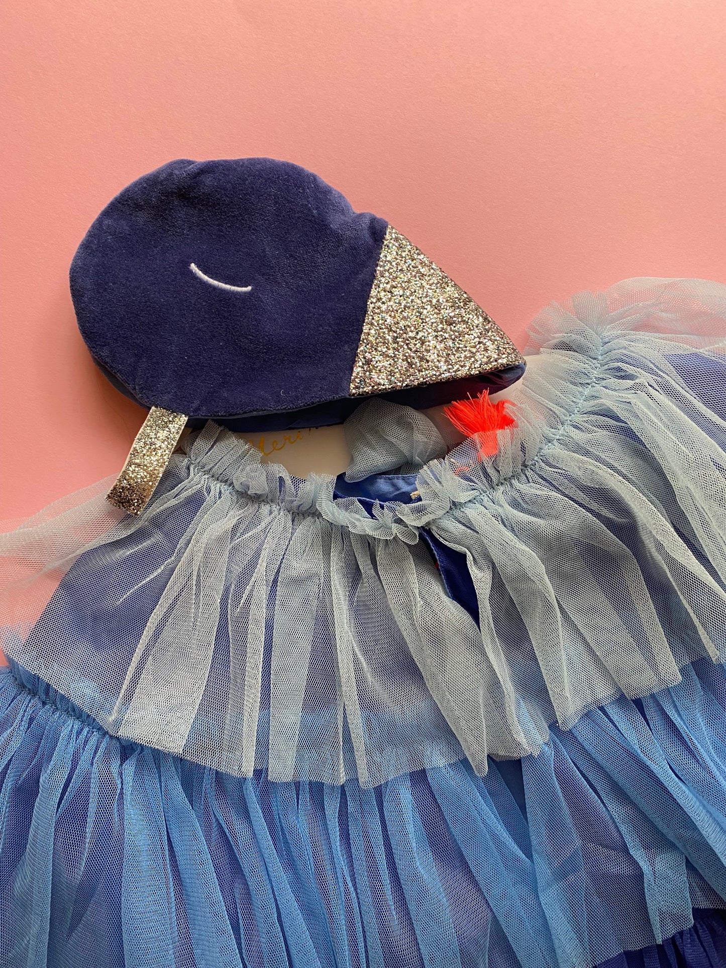 meri meri/ Verkleidungsset – blauer Vogel