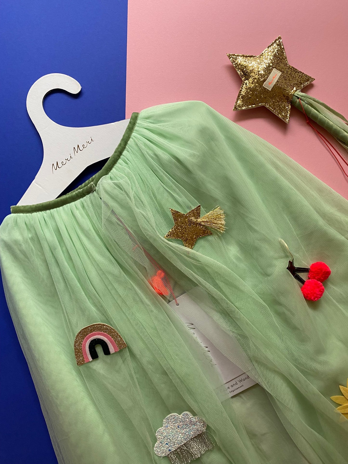 meri meri/ Verkleidungsset – Feenumhang mit Zauberstab