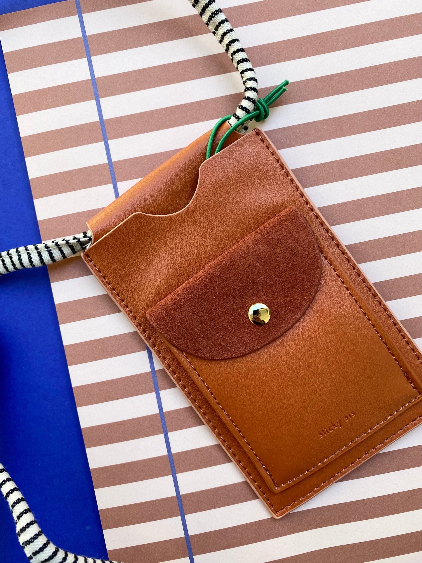 Sticky Lemon – Handytasche, XL, croissant brown
