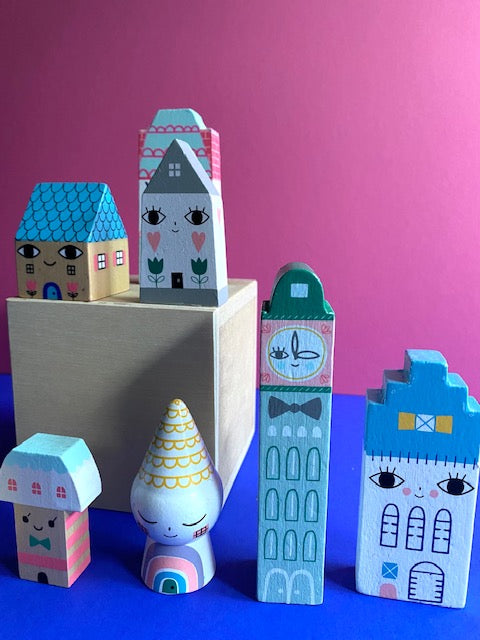 Suzi Ultman - Kleine Holz Stadt