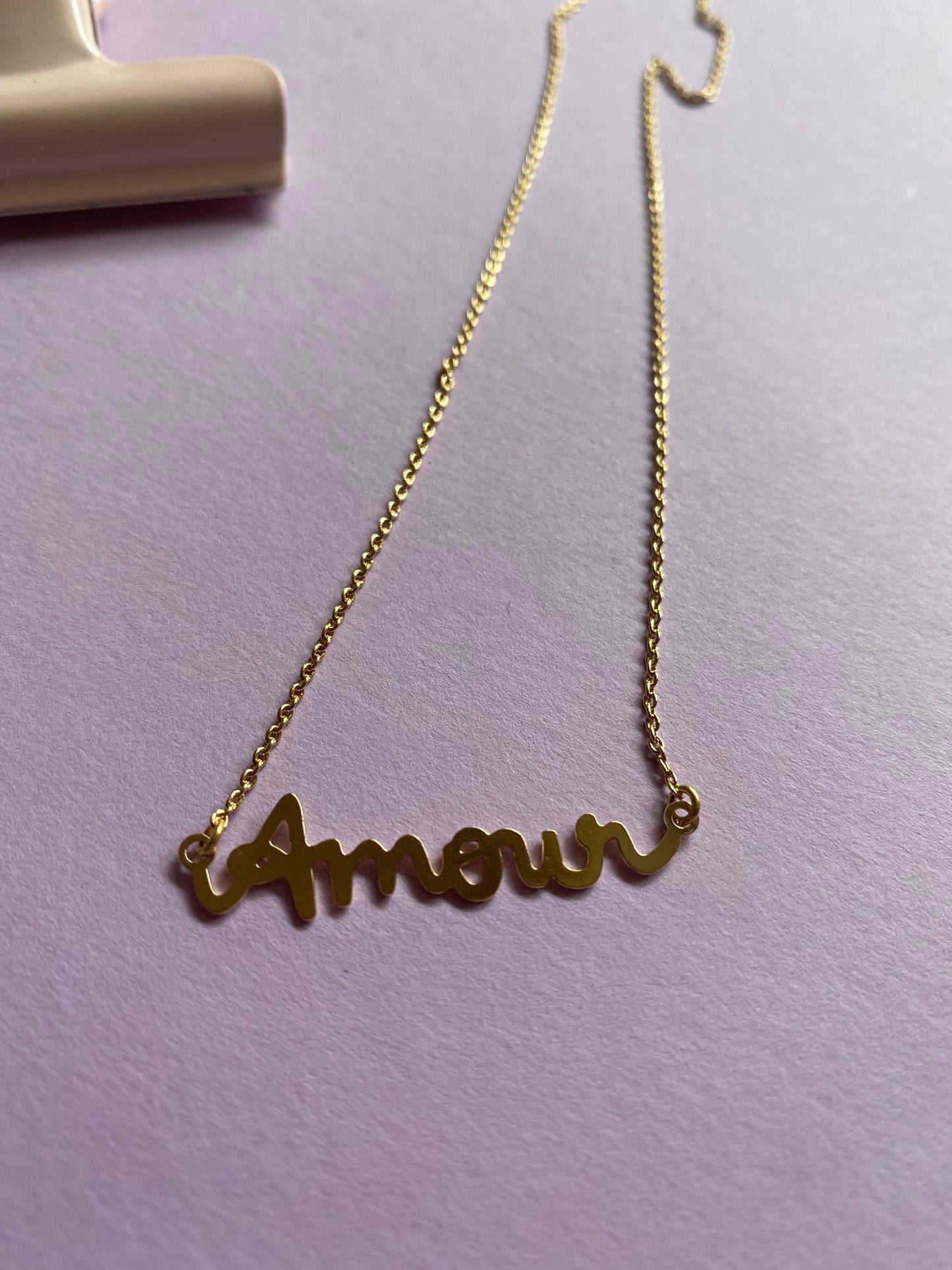 Titlee - AMOUR Halskette