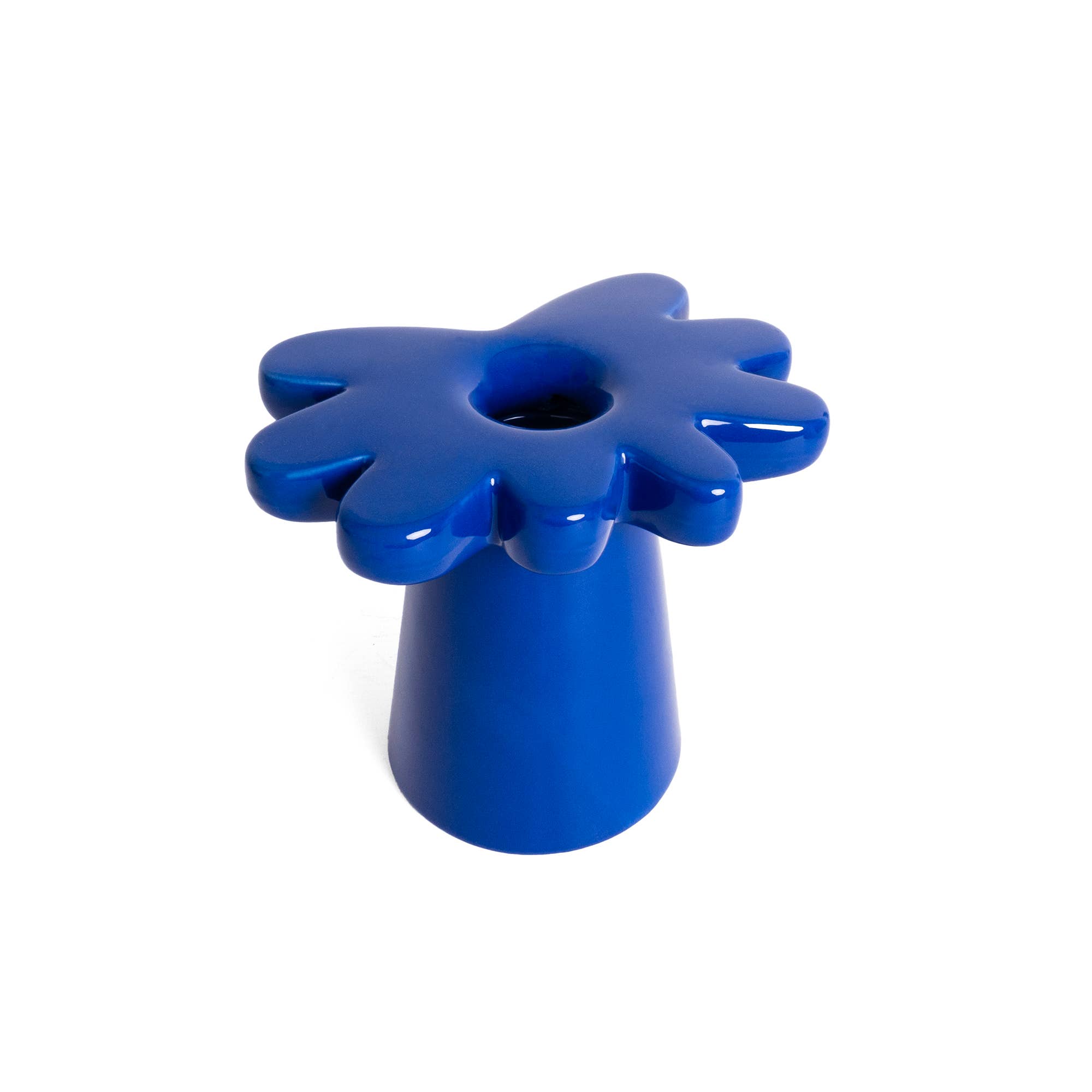 Vase Gänseblümchen - blau