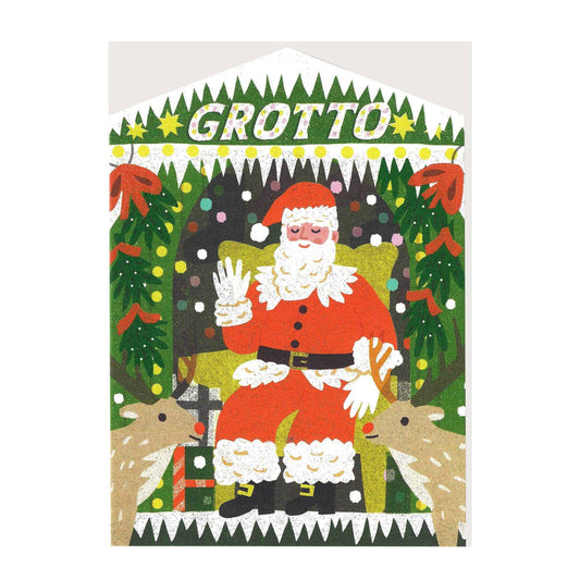 The Printed Peanut Stationery - Weihnachtsgrotte Stanzkarte