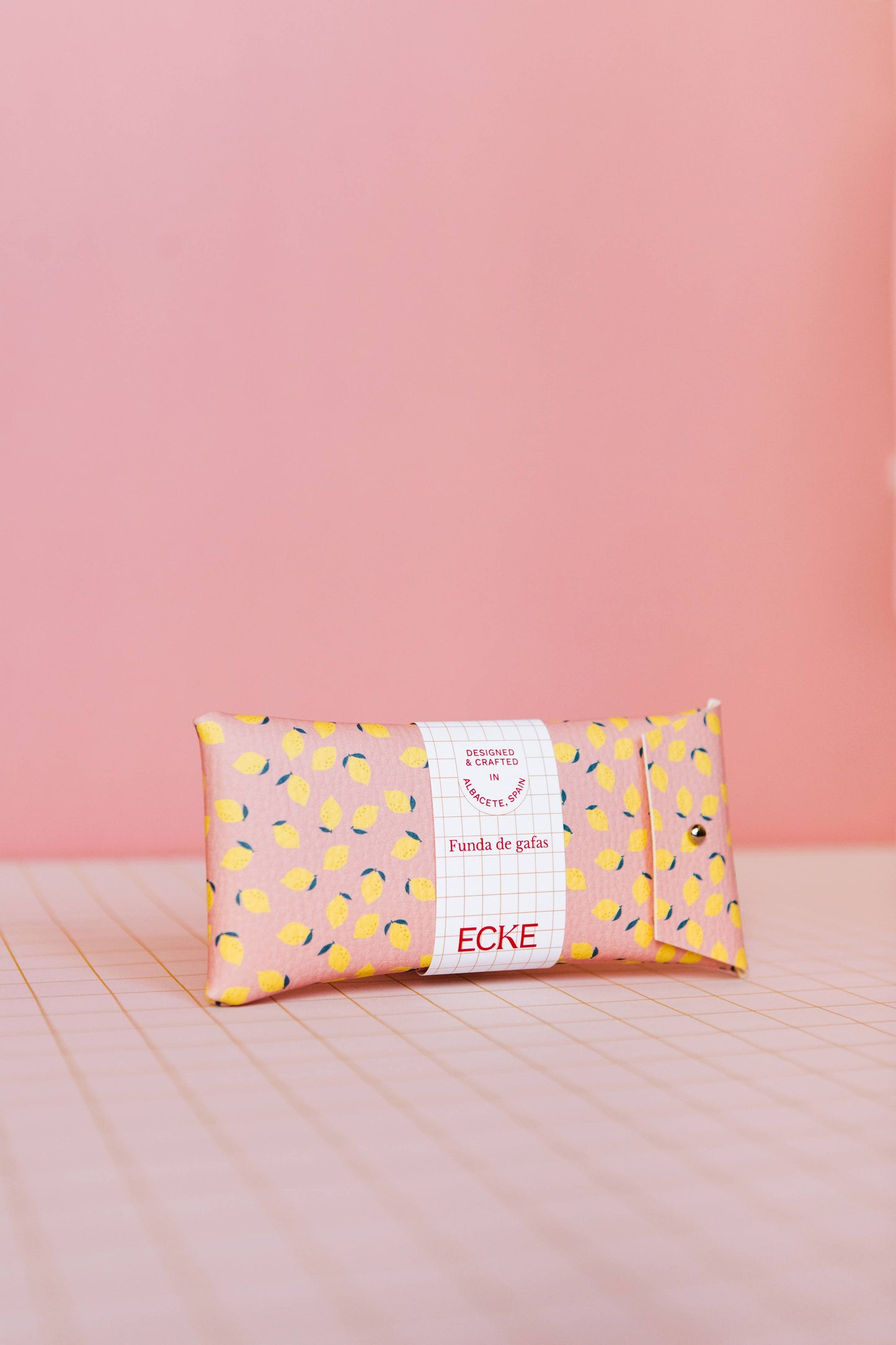 ECKE - Limones Pink Brillenetui für Sonnen- und brillen