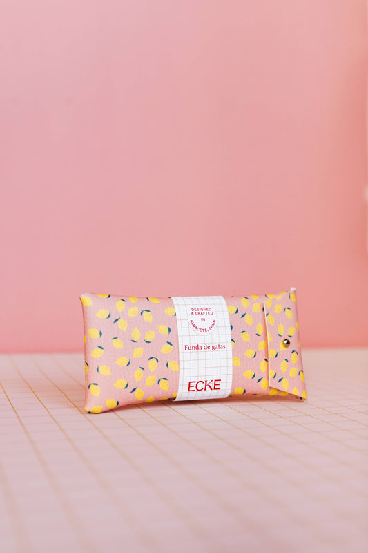 ECKE - Limones Pink Brillenetui für Sonnen- und brillen