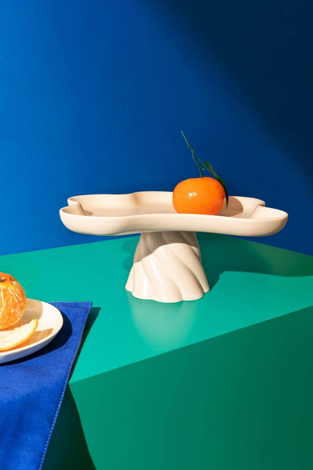 O C T A E V O - Templo High Tray: Elfenbein