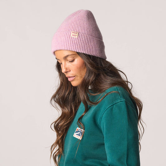 Wollmütze - Violett: Eine Größe