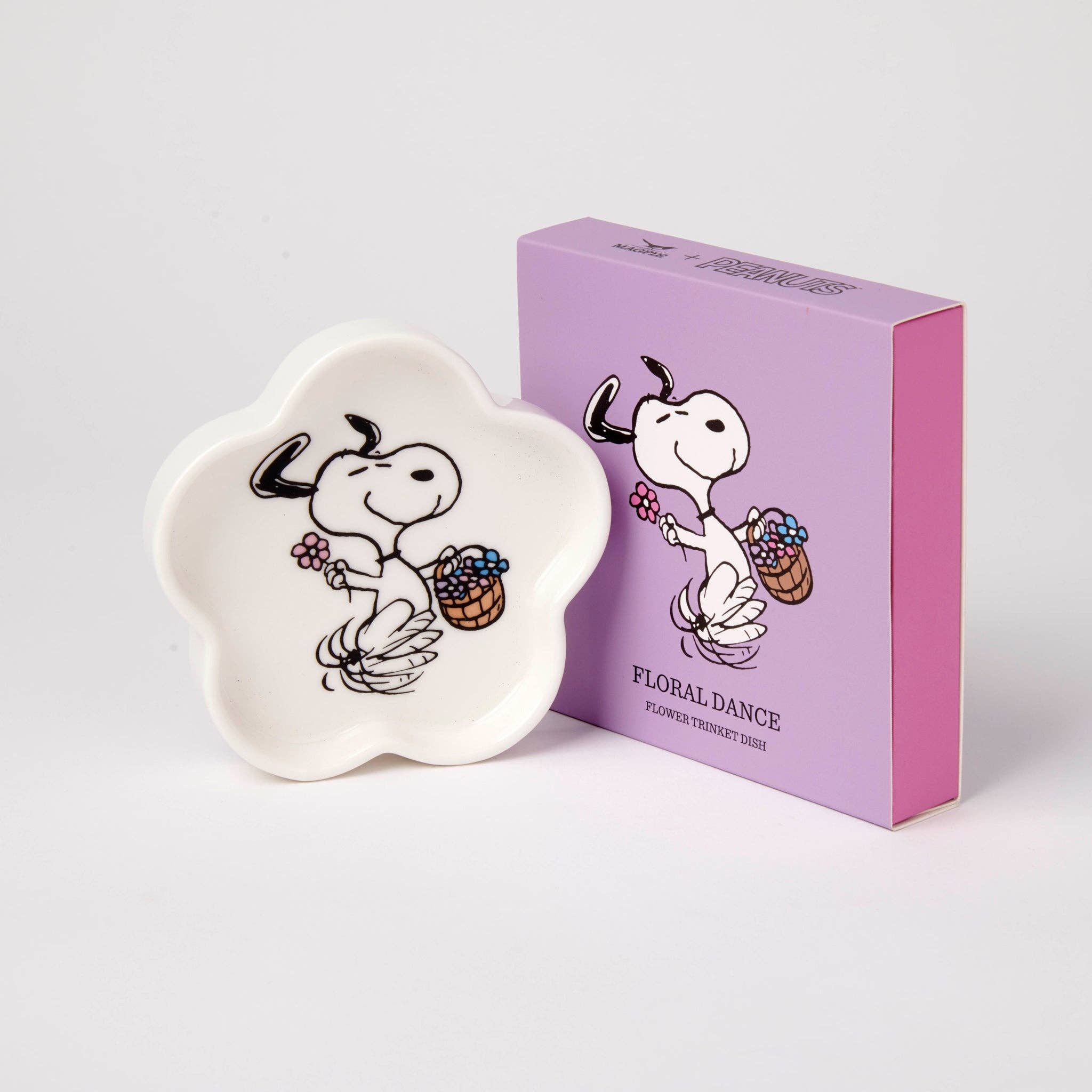 Peanuts Blumen-Schmuckschale „Floral Dance“