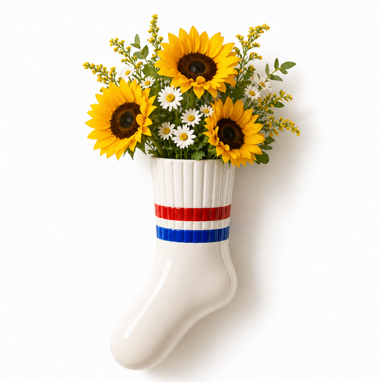 Upside Stories - Wandvase Socke