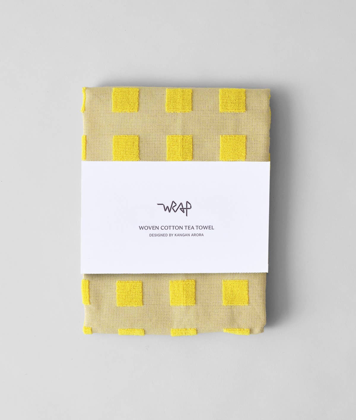 Geschirrtuch „Squares Oat/Yellow“