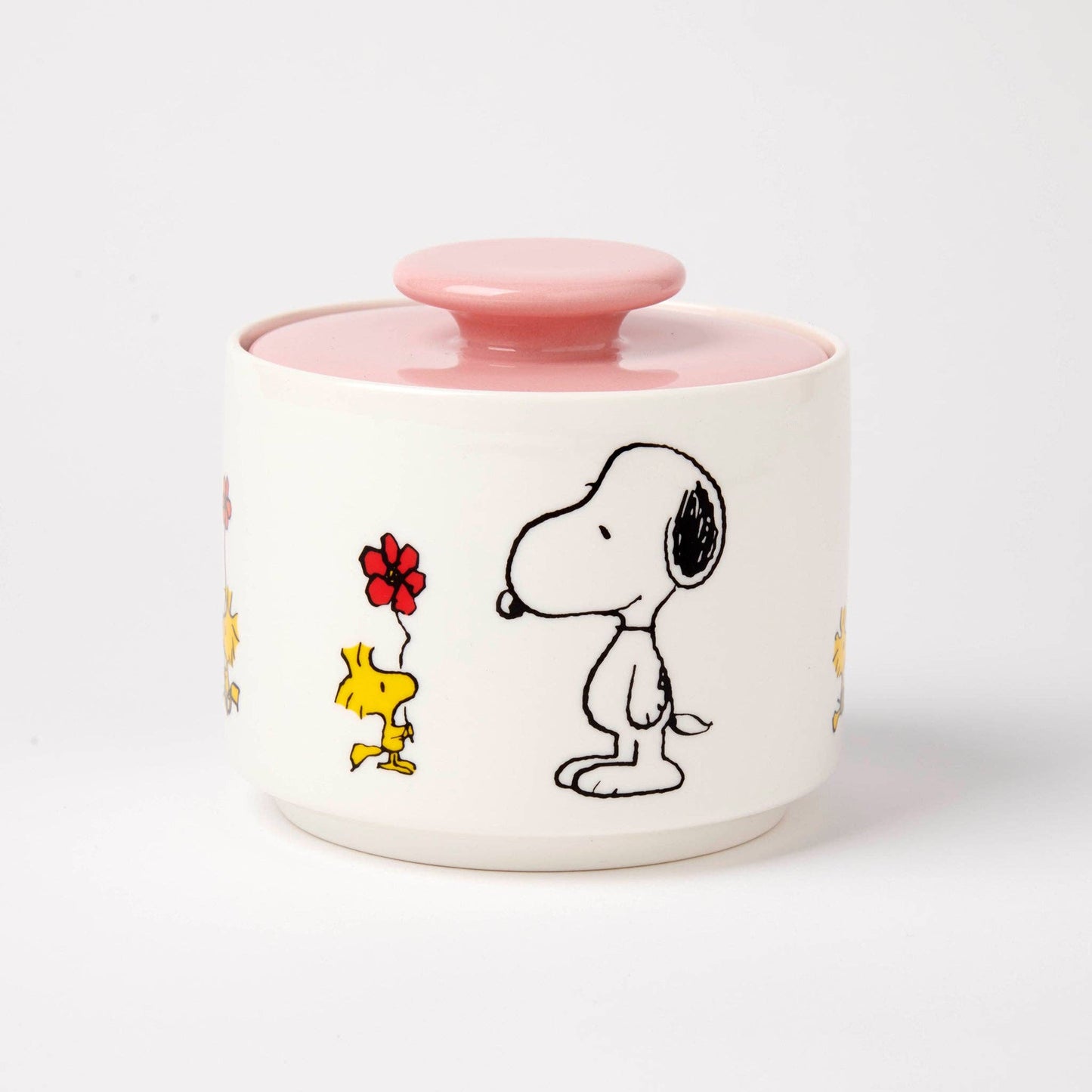 Peanuts Bonbondose „Love is in Bloom“ mit Snoopy und Woodstock