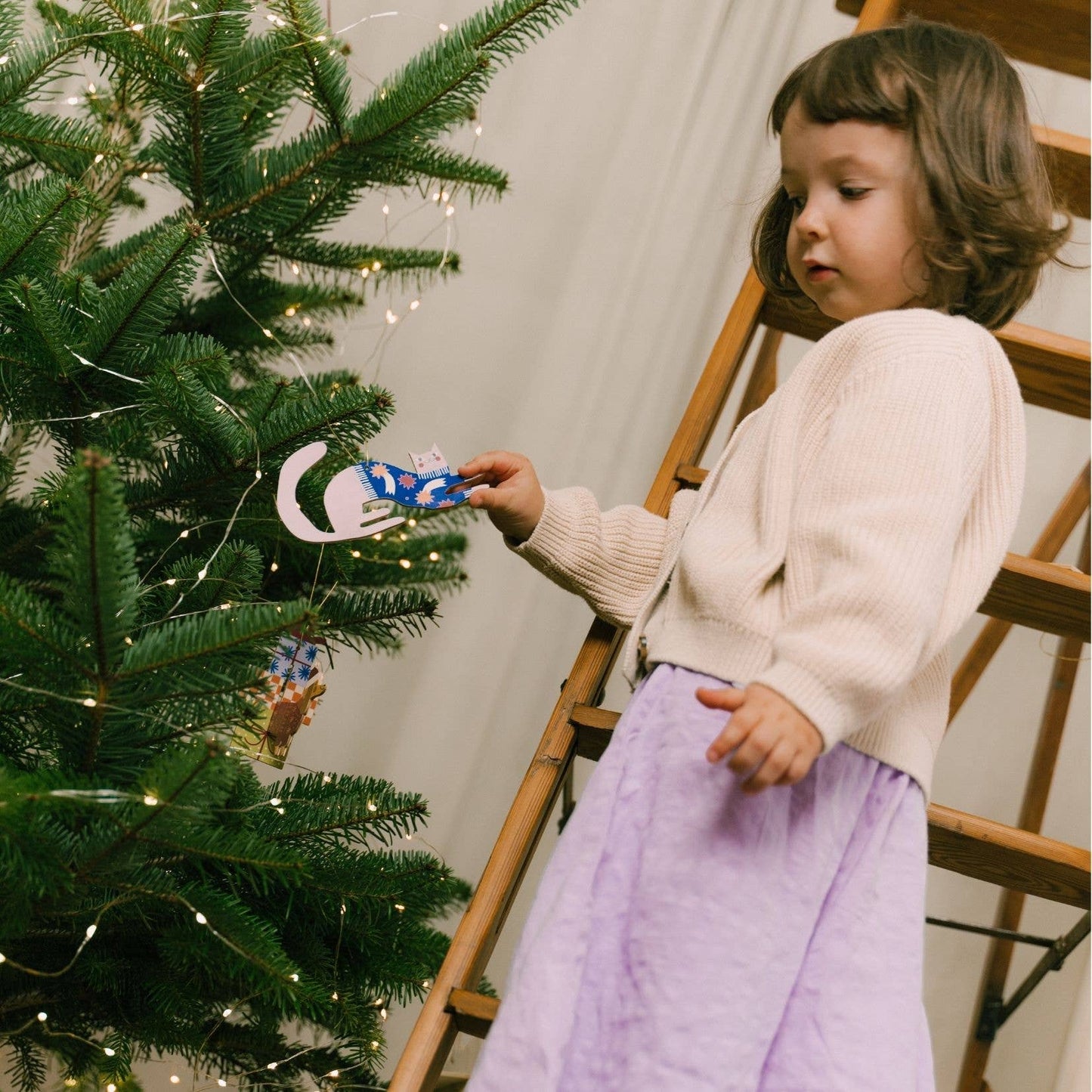 Katzen-Weihnachtsschmuck, Weihnachtsbaum-Hängedekoration